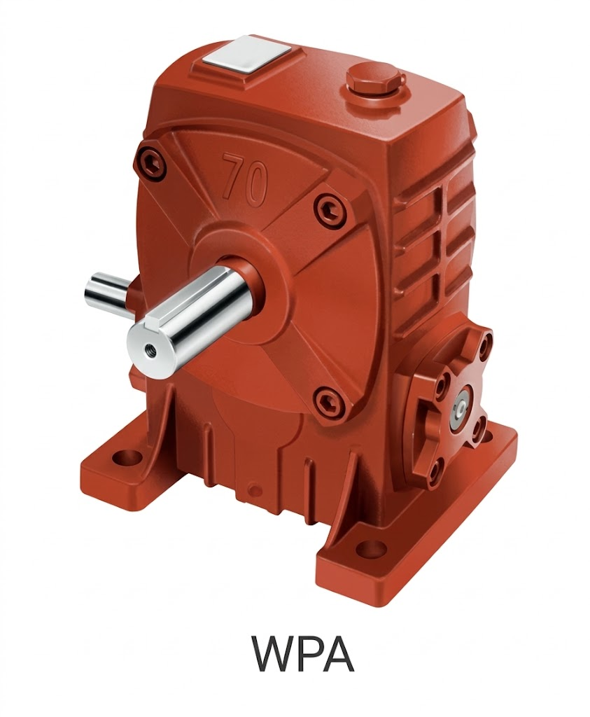 MV Power Drive WP Series Worm Gearbox | Cast Iron Heavy Duty Speed Reducer